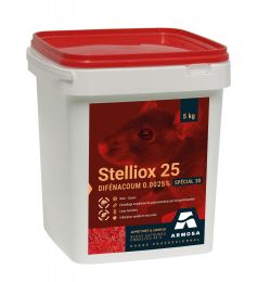 BLOC EXTRUDÉ DIFENACOUM - STELLIOX 25 SPÉCIAL 3D